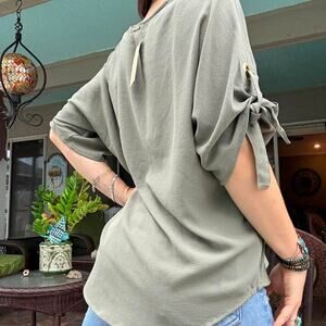 NWT Michael Kors Wrap Blouse